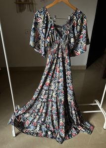 Printed BOHEMIAN Tiered Maxi Dress