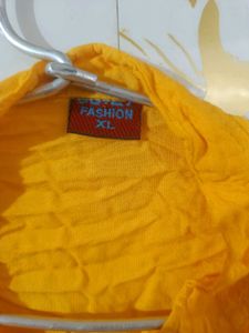 Yellow Embroidered Kurta