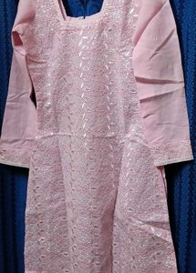 Elegant Pink Kurta Set