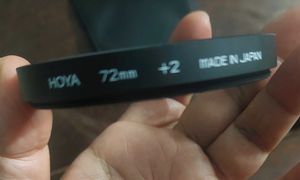 Hoya 72mm HMC closeup lens filter set with case