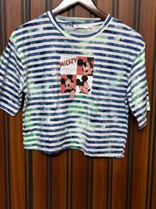 Mickey crop tshirt