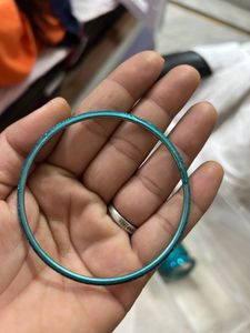 Sea Green Metal Bangles