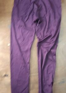 Burgundy Leggings