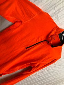 Champion Orange Long Sleeve T Shirt