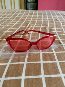 Red Cat Eye Sunglasses