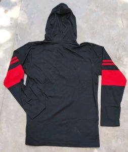 Brand New Full Sleeves Black Hoodies For Mens