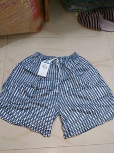 Chaps Navy Blue Shorts (Women)