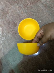 Yellow Dinnerware Bowls (2)