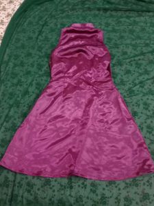 Elegant Purple Dress