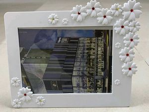 Japanease Photo Frame with 3D Floral Design