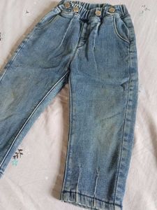 Kids Unisex Jeans Winter