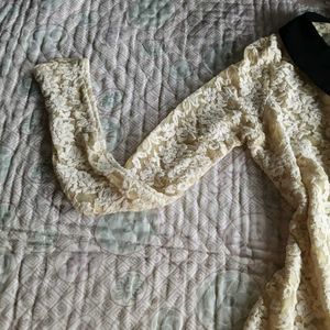 Lace Long Sleeve Top