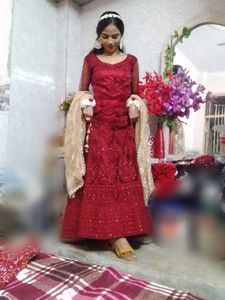 Elegant Red Lehenga Choli