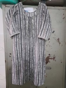 Elegant Grey Kurta Set