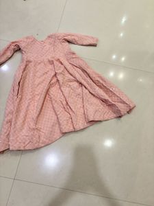 Elegant Pink Embroidered Outfit