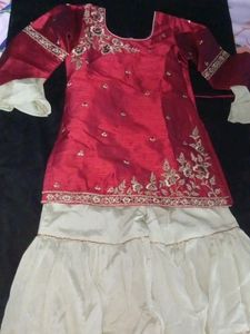 Brand New Sharara And Kurti Combo