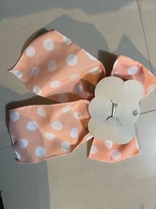 Polka Dot Hair Bow -New Piece