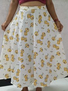 Floral Print Ethnic Skirt casual wear