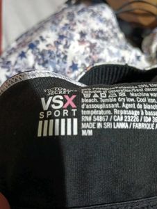 Victoria Secret Sports Bra ,Sherry Black