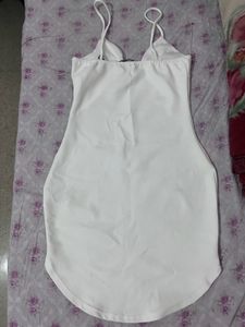 White Bodycon Mini Dress