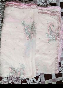 🔥Very Beautiful Dupatta Pyjami Sleeveless Suit🔥