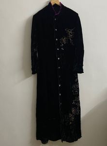 Elegant Velvet kurta set