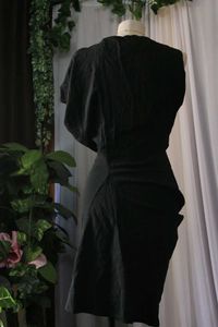 Elegant Black Mini Dress