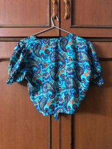 Boho Wrap Up Top