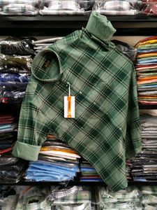 Pure Cotton Checked Shirt