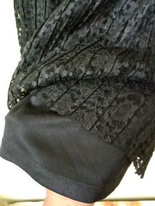 New Black Top With Tag