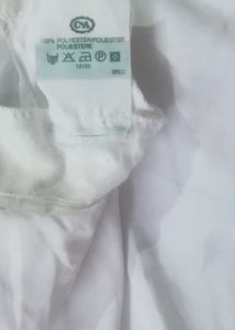White shirt with Lace Collar
