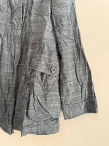 Grey Casual Jacket