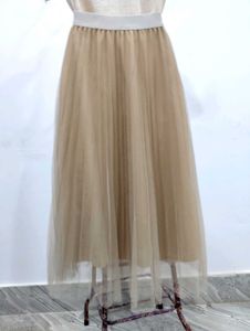 Tulle Midi Skirt