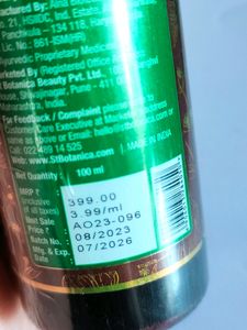 ST BOTANICA BRINGRAJ &amp; AMLA HAIR OIL