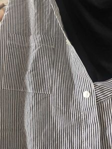 Striped Button-Down Top