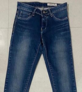 SPYKAR Dark Blue Denim Low-Rise Jeans