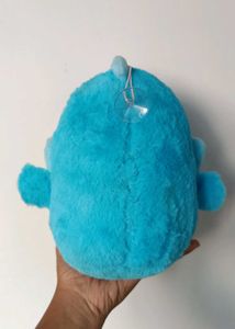 Cute Blue Monster Plushie