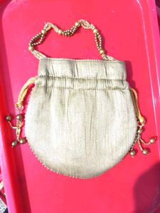 Colorful Embroidered Potli Bag