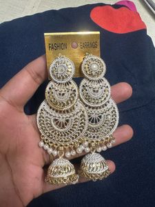 Long Jhumka Style Earing