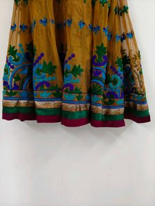 Embroidered Anarkali Dress No Return