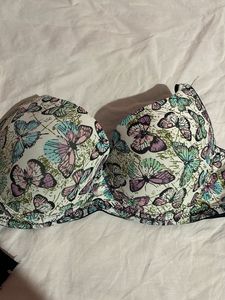 Butterfly Print Bra