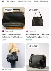 Valentino Black Leather Top Handle Crossbody Bag