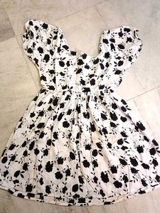 Floral Print Mini Dress