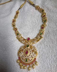 Peacock Ruby Necklace! 😍💗