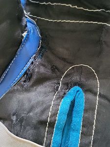 Punching Gloves N Head Belt.