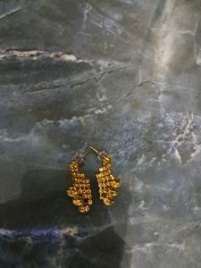Gold Necklace &amp; Earring Set
