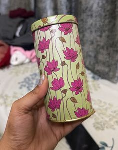 Floral Decorative Tin