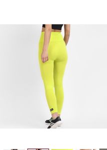 ADIDASSolid Women Yellow Tights