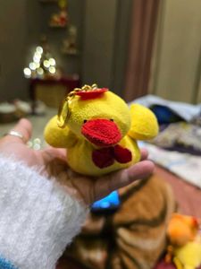 Duck Plush Keychain