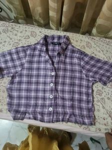 Trendy Plaid Crop Top